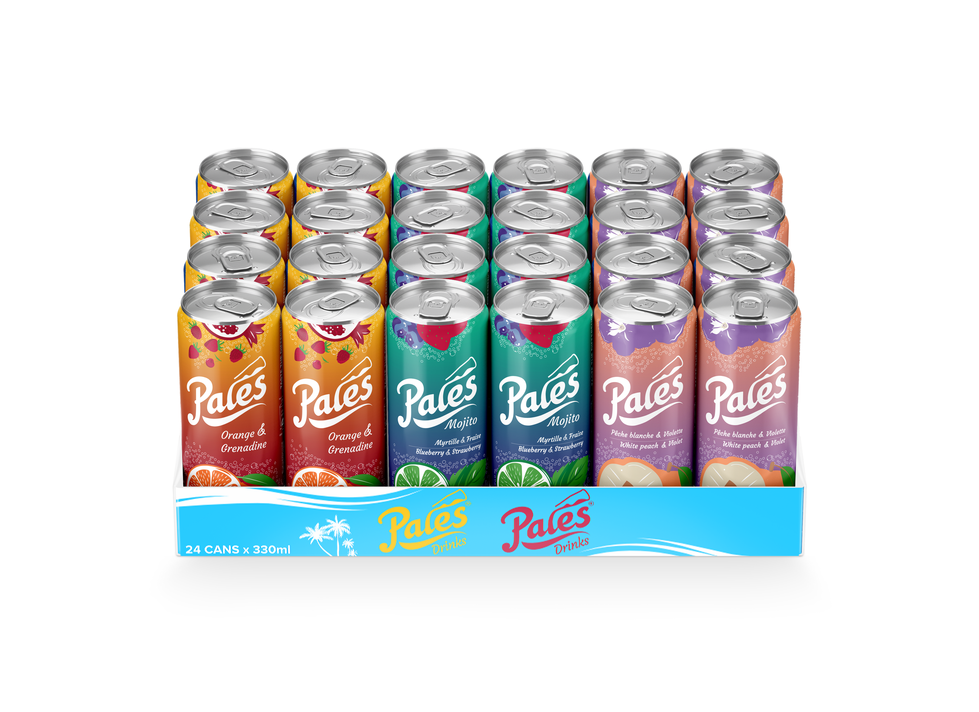 Plateau découverte 3x8 canettes