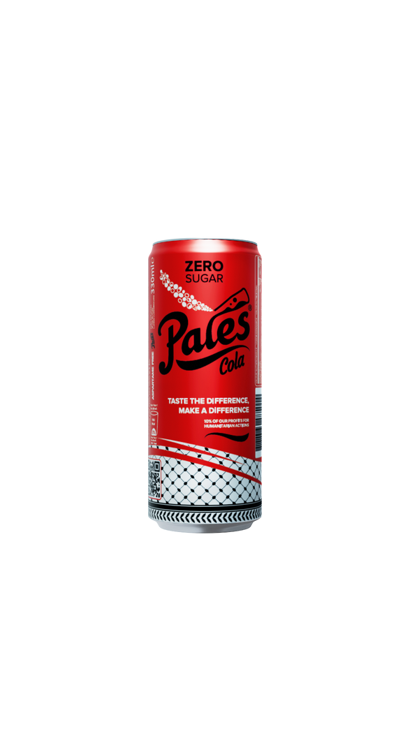 Pales Cola zéro - plateau 24 canettes