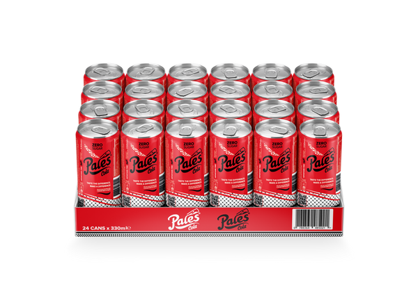 Pales Cola zéro - plateau 24 canettes