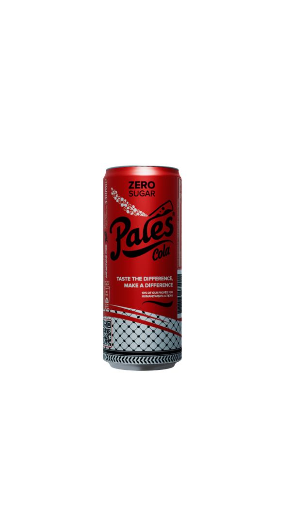 Pales Cola zéro - plateau 24 canettes